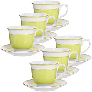 

Tea set 12pr 220 ml porcelain under/pack Loraine 28575