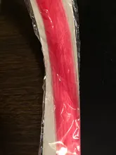 Alileader-extensiones de cabello liso y sedoso, extensiones de cabello sintético con Clip de 20 colores, dos tonos, Borgoña, Verde