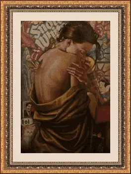 

CROSS STITCH KIT PANDATHREAD LADIES 31353