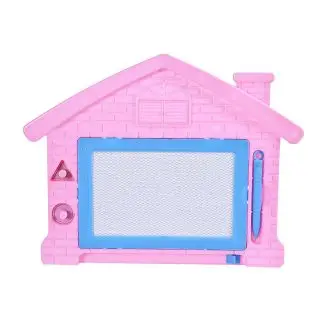 

Drawing Board "house" 31x24 cm, 2 magnetic stamps Shantou Gepai 635478