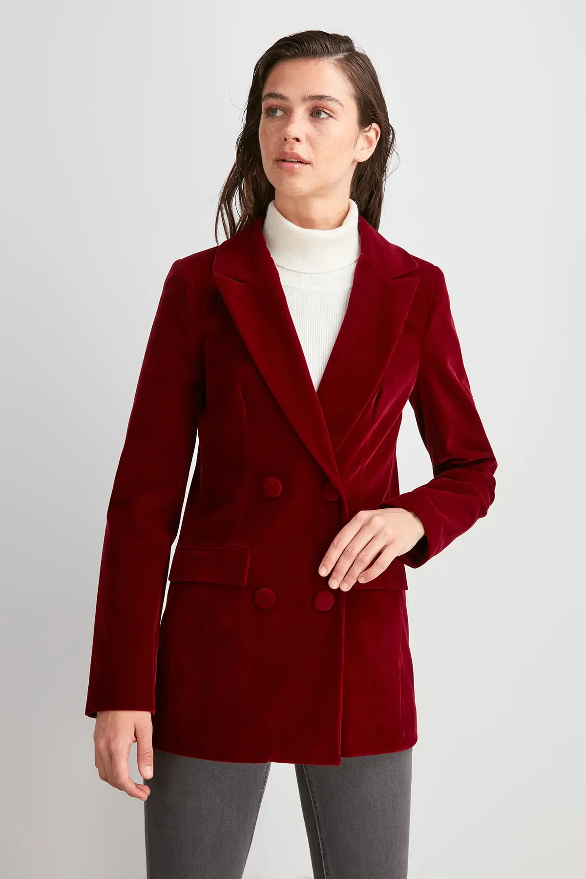 Trendyol куртка на пуговицах TWOAW20CE0367