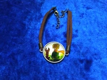 Pulsera de cuero con colgante de cristal para hombre y mujer, brazalete de artesanía a mano, joyería de moda, gran oferta, 2020