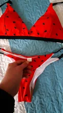 Bikini brasileño de corte alto para Mujer, traje de baño de dos piezas con estampado