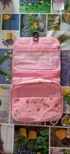Bolsos de maquillaje para mujeres, Neceser de viaje de alta calidad, organizador de artículos de tocador, impermeable, almacenamiento colgante, bolsa de baño