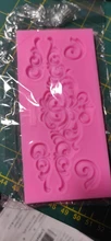 Gumpaste Mold Frame Cake-Decorating-Tools Cupcake Silicone-Mold 3d-Craft Baking Fondant