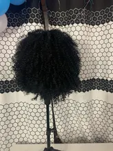 Kinky Curly Wigs Bangs Blonde Cosplay Heat-Resistant Brown Lizzy Synthetic Black Women