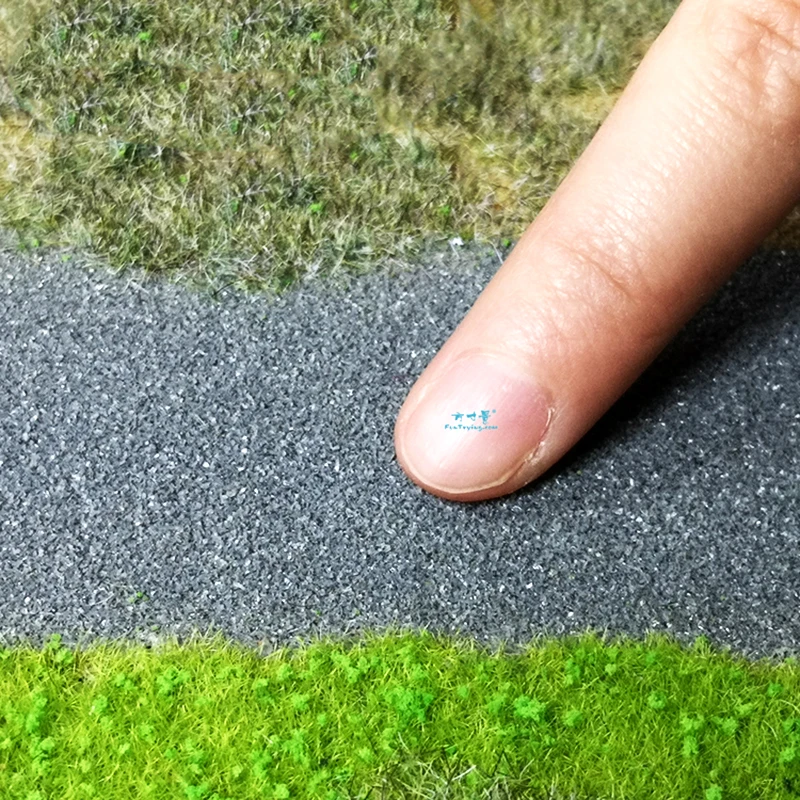 100*5cm Model Interstate Road Models Sticker Tape with Back Adhesive Grey Tar Road Railway Landscape Modeling Country Road - Image 3