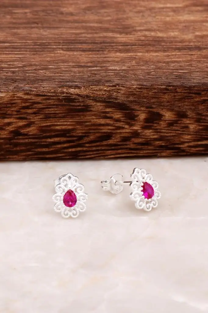 

Filigree Sterling Silver Earrings 4657 High Quality Hand Made Original Filigree Silver Jewellery Gift for Women