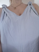 Moda novedosa, mono holgado liso para mujer y Chica, mono con tirantes de algodón y lino, mono con pantalones largos informales, monos de talla grande