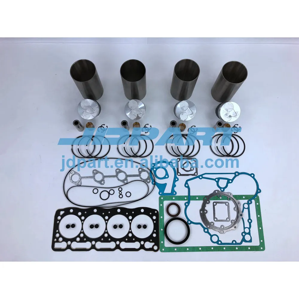 

New V1305 Cylinder Liner Kit STD with Gasket Kit For Kubota Engine Parts