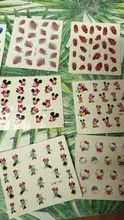 Flower Sticker Foil-Set Watercolor Manicure-Decor Floral Wholesale Newest-Designs 