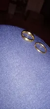 SHOUMAN-anillos de boda de acero inoxidable dorado para parejas, 2/4/6/8mm, grabado personalizado con nombre, regalo de San Valentín
