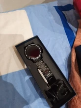 Reloj Digital de acero inoxidable para hombre, pulsera electrónica con LED, resistente al agua, Bluetooth, novedad de 2021