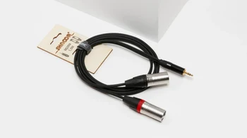 

Mj2xm-1, 5m Y-cable 3,5mm mini-jack-2 XLR "dad", 1,5M, shnoor