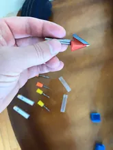 Enrutador CNC AAAAA 3D, broca de grabado, 3.175 /4/6, vástago, flauta única, CAD CAM, extremo en espiral, para carpintería, metal y aluminio, 1 ud.