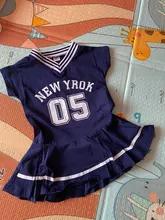 Vestido de primavera-verano de unicornio con cuello vuelto, moda para niñas pequeñas