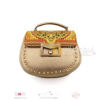 

Turkish Traditional Authentic Kilim Design Carpet Design Bohemian Kilim Bag Vintage Bag Women's Tote Bag