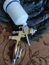 4000G pistola de spray LVMP/1,3/1,7mm Pintura de coches herramienta alta atomización rociador de pintura al aire pistola airbrush 270L/M para la mayoría de compresor de aire