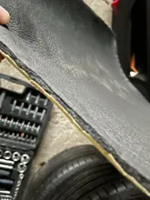 9X 1cm 0,6 cm coche sonido caliente Deadener Mat a prueba de ruido aislamiento del capó Deadening motor Firewall calor espuma de algodón pegatina 30x50cm