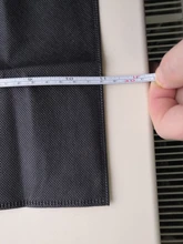 Bolsa de almacenamiento para zapatos, Organizador de bolsillo para zapatos, a prueba de agua, de tela no tejida, con cordón, bolsa de aseo