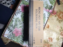 750W SMD Estación de soldadura 2 en 1 de aire caliente de soldadura de hierro LCD pantalla Digital Estación de soldadura para BGA PCB Reparación de IC 8898