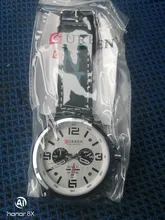 CURREN – reloj de pulsera deportivo para hombre, a prueba de agua, de cuarzo, militar, de cuero genuino, masculino