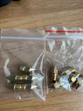 Copper-Nozzle Print-Head MK8 Makerbot Brass 5pcs for Mixed-Sizes