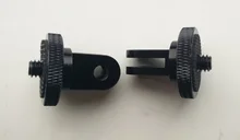 Mini Tripod Mount Adaptor Aluminum Alloy CNC 1/4 Screw Head Adapter for GoPro Hero 8