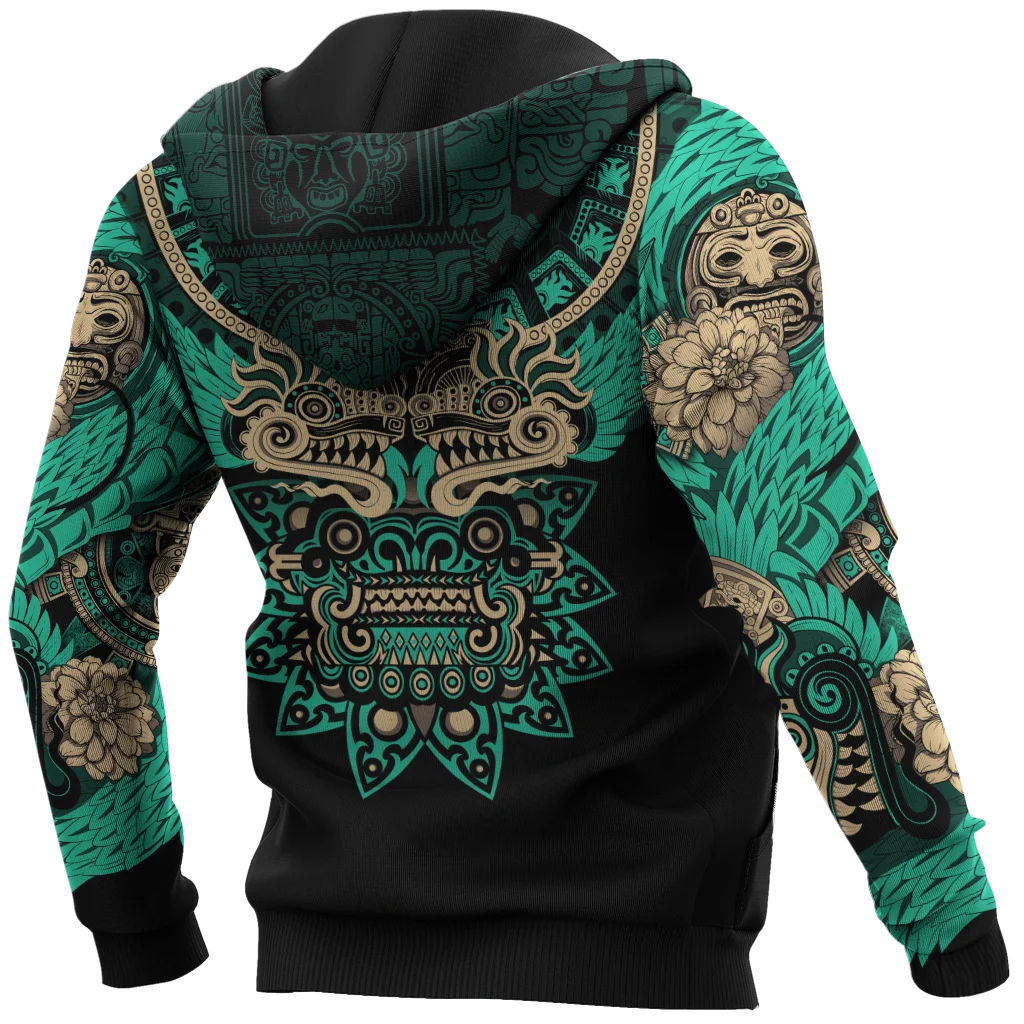 Рисунок 4 - Мексиканский ацтекский кетцатл с рисунком черепа