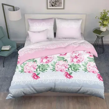 

Bed linen Calico Vasilisa-"peony Velvet"