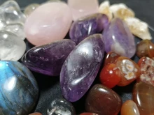 Cristal Natural de cuarzo, amatista, grava, espécimen, Ágata roja, Lazuli, piedra curativa, Reiki, para acuario, 50g/100g, gran tamaño, 10-30mm