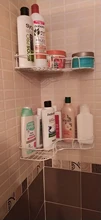 Organizer Rack Shelves Wall-Storage Showers Stainless-Steel Metal Kitchen Fitted Punch-Free-Firm