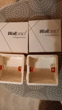 Mounting-Lining-Box Socket Cassette Wall-Switch Wallpad White-Wall for 86--86mm Universal