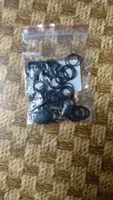 Gaskets Ring Washer Sealing Rubber 100pcs Black OD 9/10/11-/..