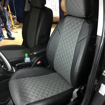 

Для KIA Ceed I Hb / Wag 5-ти дв. c 2007-2012 (Киа Сид седан, универсал) модельные чехлы из экокожи АВТОПИЛОТ РОМБ экокожа