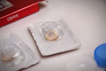 Lentillas Verdes Naturales, lentillas de la serie Jubby, 3 tonos, pupila bonita