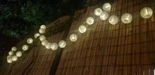 Solar-Light Lantern Garland Wedding-Garden-Decoration Outdoors 