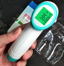 Termómetro infrarrojo para bebé, medidor de temperatura Digital LCD sin contacto, Cuerpo Electrónico, instrumentos de medición de temperatura ir para la frente, nuevo