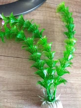 Tank-Decoration-Accessories Plastic Aquarium Water-Plants Artificial Green Fake Home