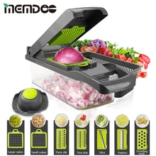 Memdoo multifunções cortador de legumes ralador mandoline slicer vegetal chopper cenoura slicer moedor máquina corte frutas