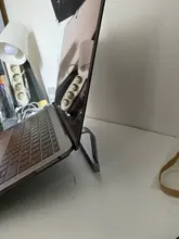 Soporte para laptop,soporte portátil,soporte laptop,soporte portatil,Soporte de aluminio ajustable para ordenador portátil, soporte de apoyo para Macbook Pro, soporte de enfriamiento para ordenador vertical