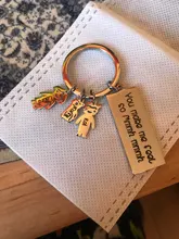 Vnox-Llavero de acero inoxidable personalizable con Nombre de mascota para niños, llavero de amor familiar personalizable para papá, mamá, familia, regalos DIY