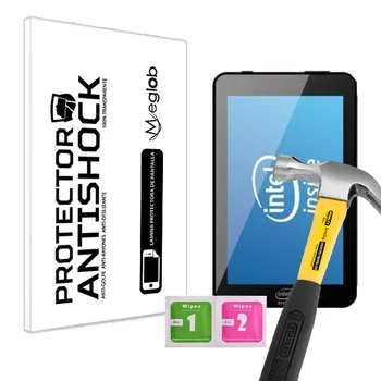 

Screen protector Anti-Shock Anti-scratch Anti-Shatter compatible with Tablet Qbex 320i