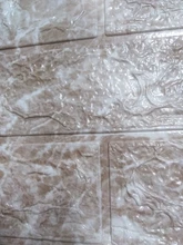 Marble Wallpaper Stickers Bedroom Self-Adhesive Waterproof Home 3D 10pcs for 77x70cm