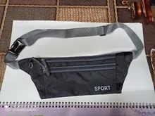 Luz de la cintura bolsa de mochila para correr impermeable de deportes al aire libre bolsa de montar en bicicleta teléfono móvil paquete de la cintura gimnasio Fitness cinturón bolsas