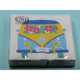 

NAPKINS FLOWER BUS