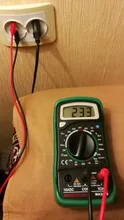 Volt-Instrument-Tool Voltage-Meter Green-Blue-Display 2-Wires 110V 220V DIY AC LED Red