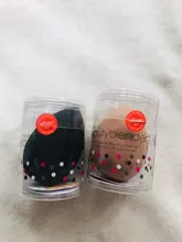 Esponja de maquillaje cosmético, corrector en polvo, juego de licuadora, esponja de base de maquillaje en húmedo, herramienta cosmética más grande, esponja de maquillaje