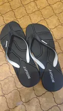 Zapatillas de masaje azul para hombre, chanclas informales de talla grande 46, zapatillas antideslizantes de playa para interior, moda novedosa