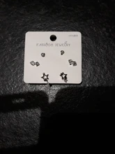 31 estilos 3 par/set 925 sello de Zirconia cúbica de plata corazón pendiente del Bowknot de las mujeres joyería de Día de San Valentín